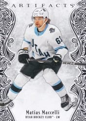 2025-26 Upper Deck Artifacts Base Set Matias Maccelli #81 card