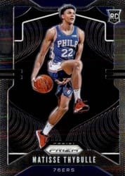 2019-20 Panini Prizm Base Set Matisse Thybulle #290 card