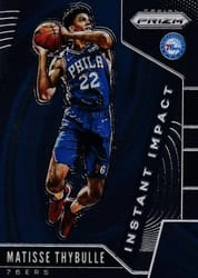 2019-20 Panini Prizm Instant Impact Matisse Thybulle #15 card