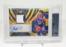 2019 Panini Select Rookie Jersey Autographs Matisse Thybulle #MTH card