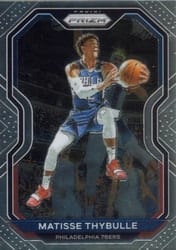 2020-21 Panini Prizm Base Set Matisse Thybulle #200 card