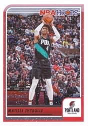 2023-24 Hoops Winter Base Set Matisse Thybulle #155 card