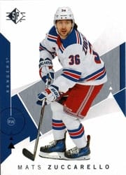 2018-19 SP Base Set Mats Zuccarello #92 card
