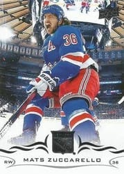 2018-19 Upper Deck Base Set Mats Zuccarello #123 card