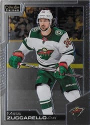 2020-21 O-Pee-Chee Platinum Base Set Mats Zuccarello #94 card