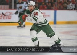 2020-21 Upper Deck Base Set Mats Zuccarello #91 card