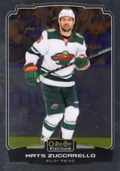 2022-23 O-Pee-Chee Platinum Base Set Mats Zuccarello #33 card