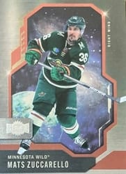 2024-25 Skybox Metal Universe Base Set Mats Zuccarello #29 card