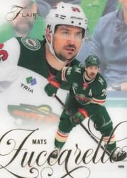 2025-26 Flair Base Set Mats Zuccarello #64 card