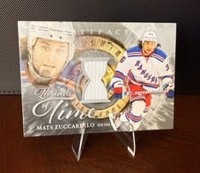 2025-26 Upper Deck Artifacts Threads of Time Mats Zuccarello #TT-MZ card