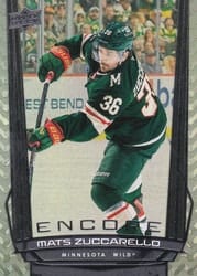 2025-26 Upper Deck Encore Mats Zuccarello #E-155 card