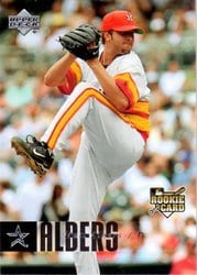 2006 Upper Deck Base Set Matt Albers #1083 card