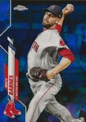 2020 Topps Chrome Sapphire Edition Base Set Matt Barnes #60 card