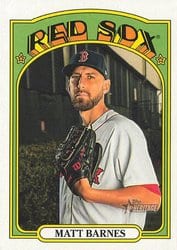 2021 Topps Heritage Base Set Matt Barnes #255 card