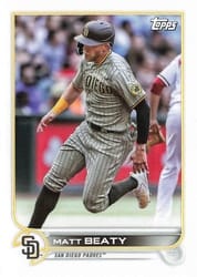 2022 Topps Mini Base Set Matt Beaty #US263 card