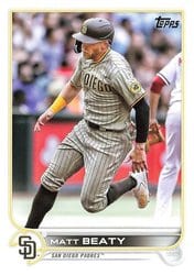 2022 Topps Update Base Set Matt Beaty #US263 card