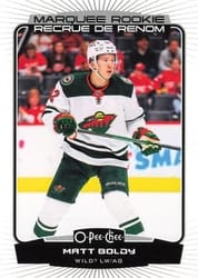2022-23 O-Pee-Chee Base Set Matt Boldy #541 card