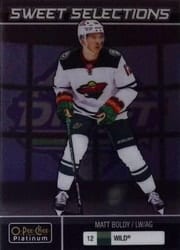 2022-23 O-Pee-Chee Platinum Sweet Selections Matt Boldy #SS-12 card