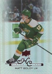 2022-23 Upper Deck 1999-00 Upper Deck Retro History Class Matt Boldy #HC-12 card