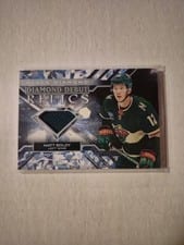 2022-23 Upper Deck Black Diamond Diamond Debut Relics Matt Boldy #DD-BO card