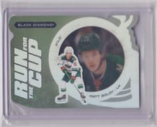 2022-23 Upper Deck Black Diamond Run for the Cup Matt Boldy #RUN-BO card