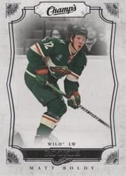 2022-23 Upper Deck Champs Rookies Matt Boldy #C-9 card