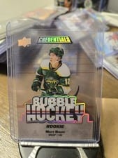 2022-23 Upper Deck Credentials Bubble Hockey Rookies Matt Boldy #BHR-MB card