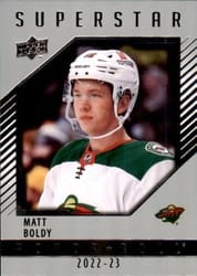 2022-23 Upper Deck Honor Roll Matt Boldy #HR-26 card