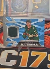2022-23 Upper Deck Rookie Materials Matt Boldy #RM-MB card