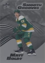 2022-23 Upper Deck Smooth Grooves Matt Boldy #SG20 card