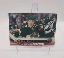 2022-23 Upper Deck UD Canvas Matt Boldy #C93 card