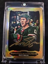 2022-23 Upper Deck Ultimate Collection Signature Masterpieces Matt Boldy #USM-BO card