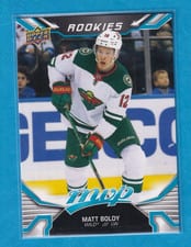2022 Upper Deck MVP Matt Boldy #222 card