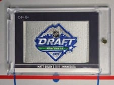 2024-25 O-Pee-Chee First Round Draft Patches Matt Boldy #DP-25 card