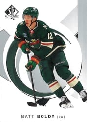 2024-25 SP Authentic Base Set Matt Boldy #40 card
