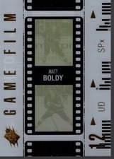 2024-25 SPx Game Film Matt Boldy #GF-1 card