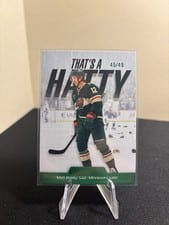 2024-25 Upper Deck Credentials That's a Hatty Matt Boldy #TH-MB card
