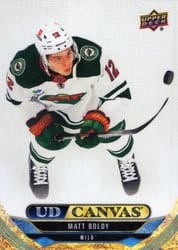 2024-25 Upper Deck UD Canvas Matt Boldy #C-48 card