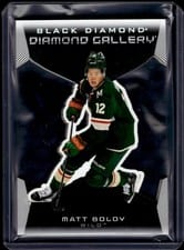 2025-26 Upper Deck Black Diamond Diamond Gallery Matt Boldy #DG-MB card