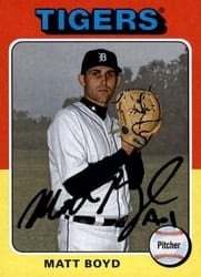 2019 Topps Archives Base Set Matt Boyd #116 card