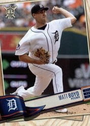2019 Topps Big League Base Set Matt Boyd #205 card