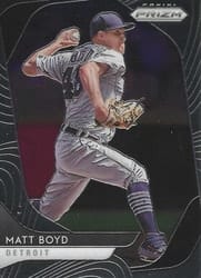 2020 Panini Prizm Base Set Matt Boyd #199 card