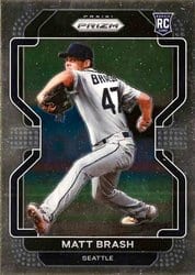 2022 Panini Prizm Base Set Matt Brash #111 card