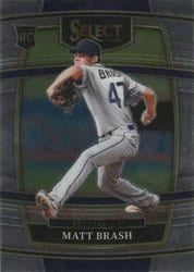 2022 Panini Select Base Set Matt Brash #1 card