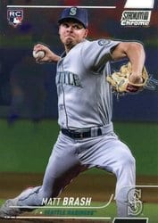 2022 Stadium Club Chrome Base Set Matt Brash #103 card