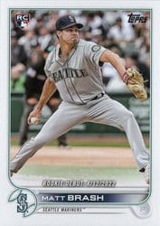 2022 Topps Update Base Set Matt Brash #US274 card