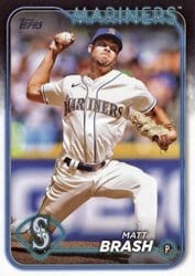 2024 Topps Update Base Set Matt Brash #US168 card