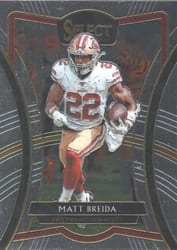 2019 Panini Select Base Set Matt Breida #195 card