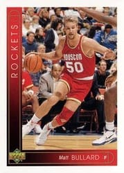 1993-94 Upper Deck Base Set Matt Bullard #276 card
