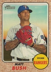 2017 Topps Heritage Base Set Matt Bush #699 card